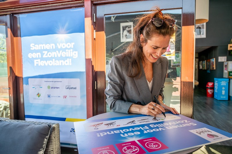 Kick off Zonveilig Flevoland
